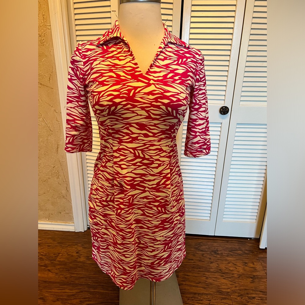 Jude Connolly pink print dress